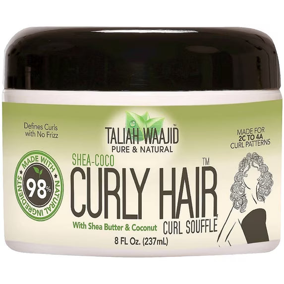 Blk earth shea-coco curly hair souffle 8oz