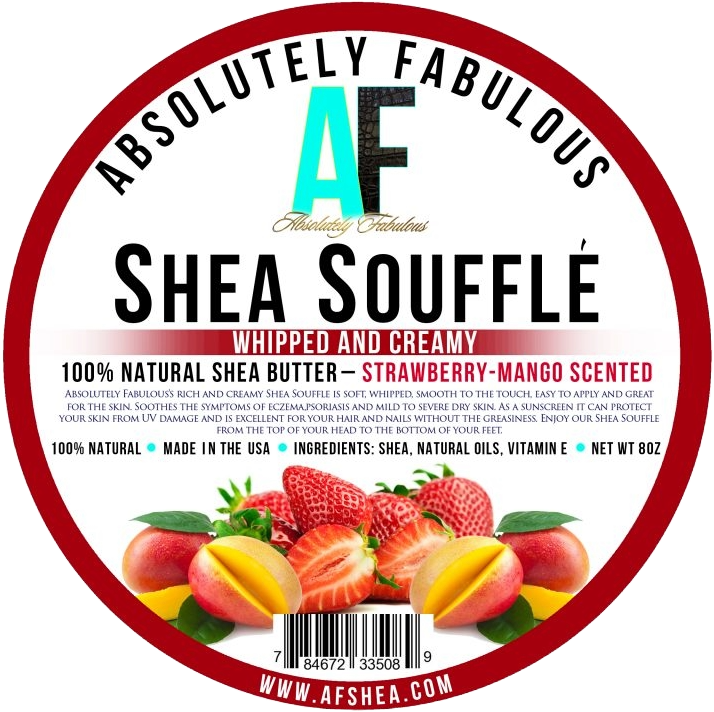 Absolutely fabulous she souffle strawberry/mango 8oz