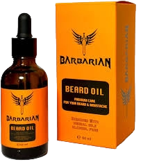Barbarian beard oil