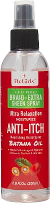 Dr.Girls anti-itch spray batana oil 8oz
