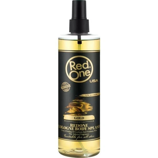 Red One Aftershave cologne (gold) 400ml