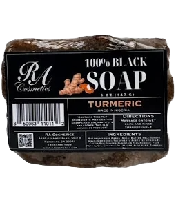 Ra cosmetics turmeric/black soap 5oz