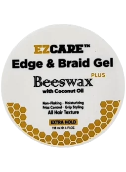 Ez care edge/braid gel Beeswax 4oz
