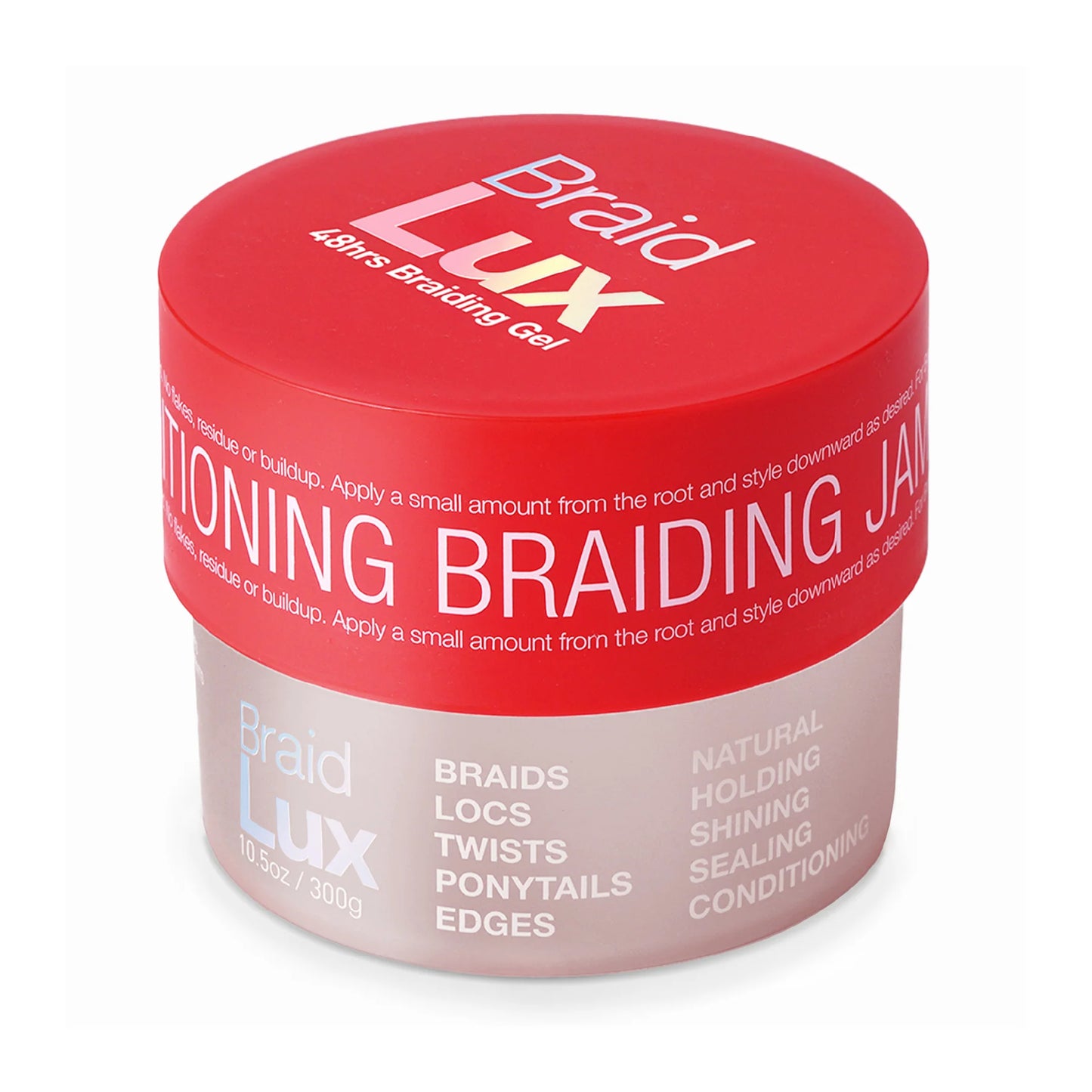 Lux collection braid lux Orginal (red top) 10.50z