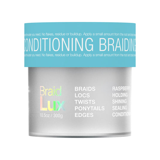Lux collection braid lux raspberry 10.5oz