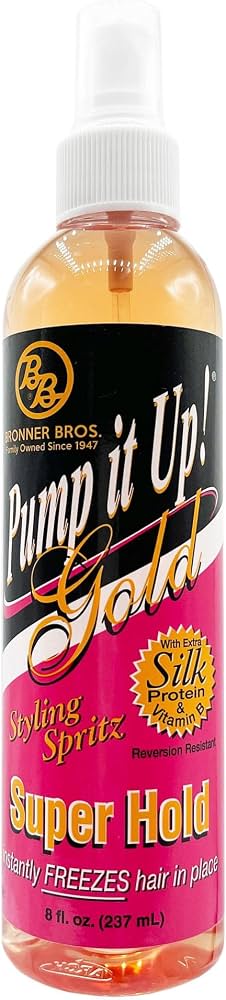 BB pump it up spritz [gold] 80% 8oz