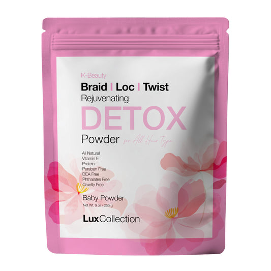 Lux collection detox powder baby powder 9oz