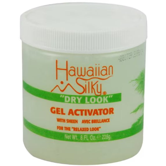 Hawaiian silky h/silky dry look gel activator 8oz