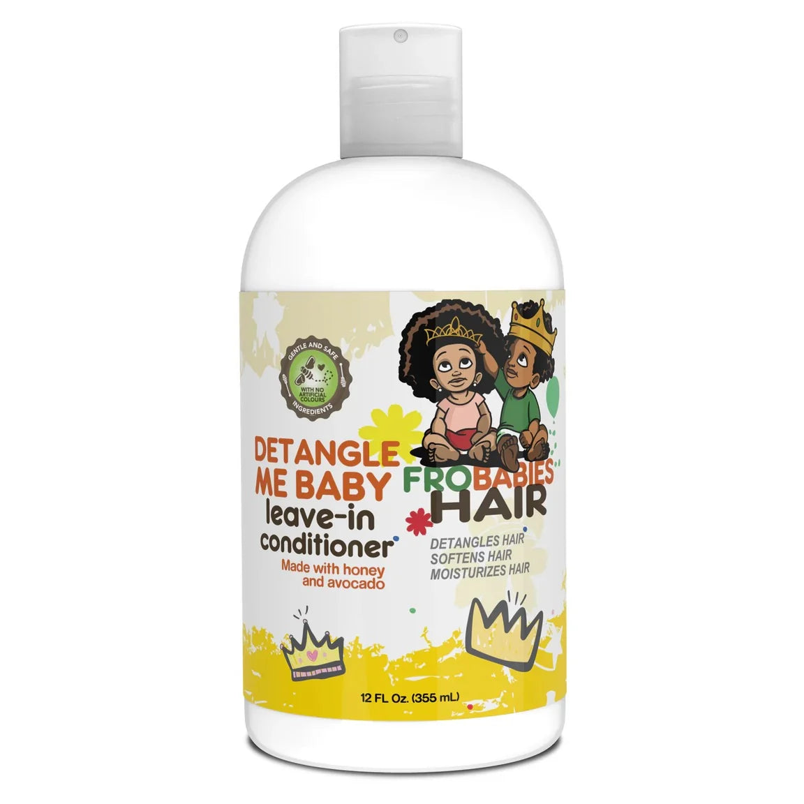 Fro babies detangle me baby lv-in cond 12oz