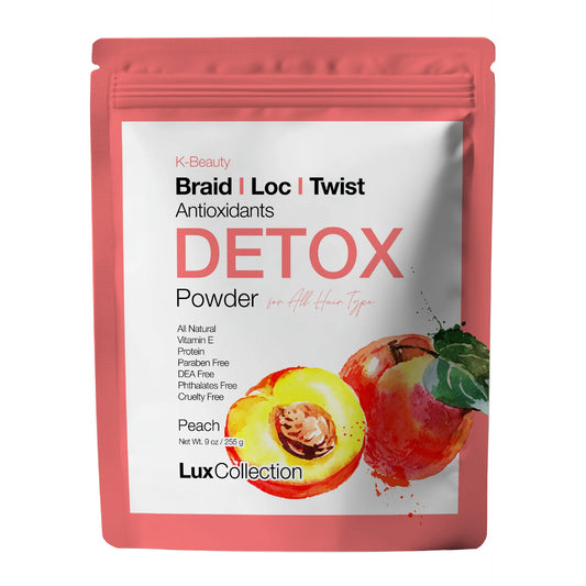 Lux collection detox powder peach 9oz