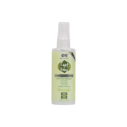 On Natural N/image Curl-n-wavy 4-in-1 enhancer [avocado] 3.38oz