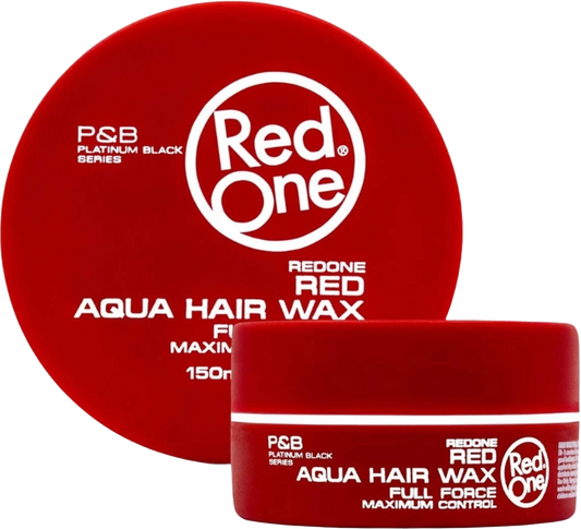 Red one aqua hair wax maximum control 5.07oz
