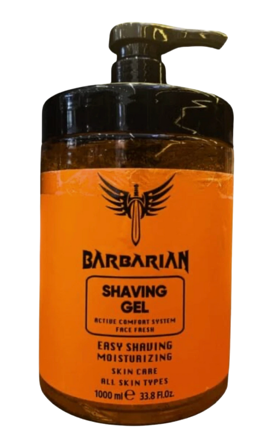 Barbarian shaving gel 33.8oz