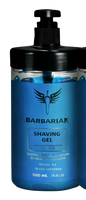 Barbarian easy softner shaving gel 33.8oz