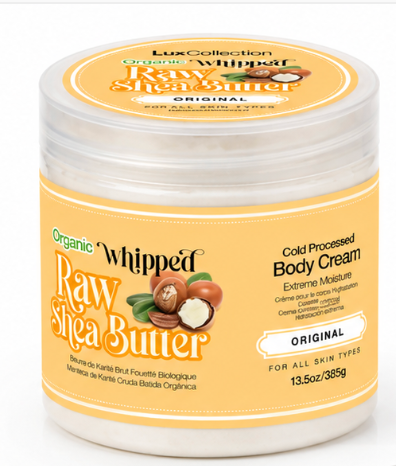 Lux collection organic raw shea butter original 13.5oz