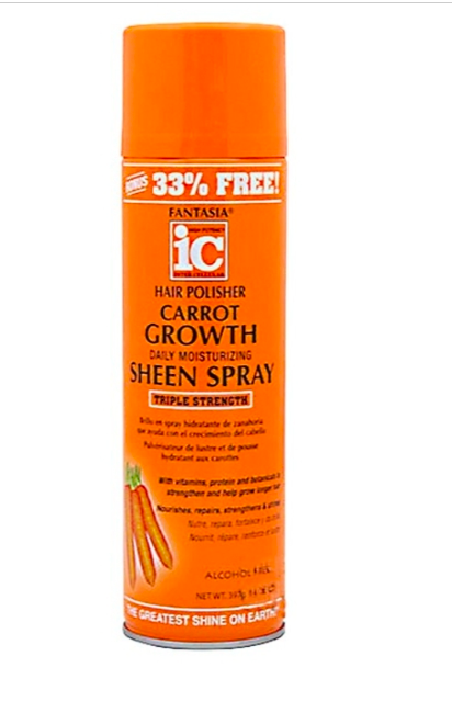 Fantasia ic carrot sheen spray [triple strength] 14oz