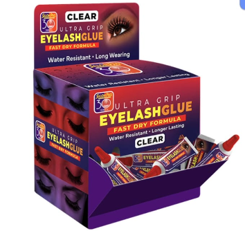 S/Pro 30" ultra grip eyelash glue [clear/0.25oz/36pc]