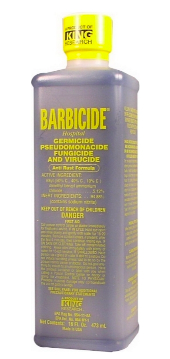 Barbercide disinfectant 16oz