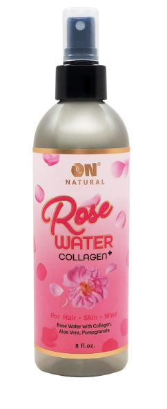 On Natural N/image o/n rose water [collagen] 8oz