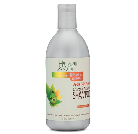 Hawaiian silky h/silky 14in1 miracles charcoal shamp 12oz