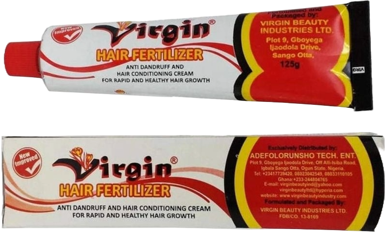 Virgin hair fertilizer 125grams