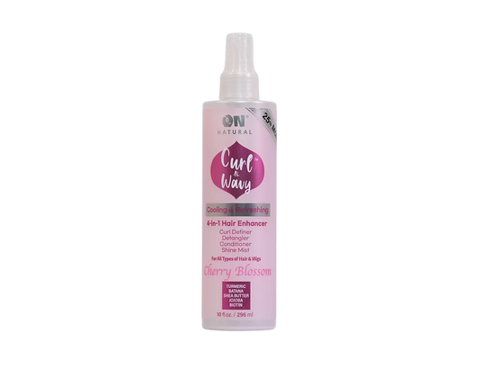 On Natural N/image Curl-n-wavy 4-in-1 enhancer [c/blossom] 10oz