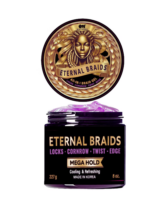 On Natural N/image o/eternal braids all in 1 braid gel 8oz