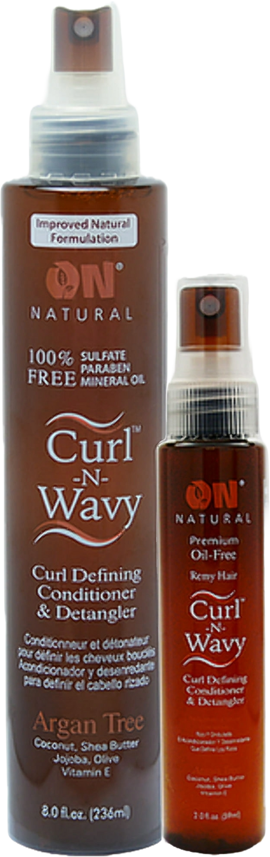 On Natural curl n wavy argan 2oz)