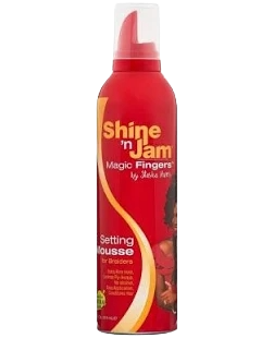 Shine n jam magic fingers mousse 12oz