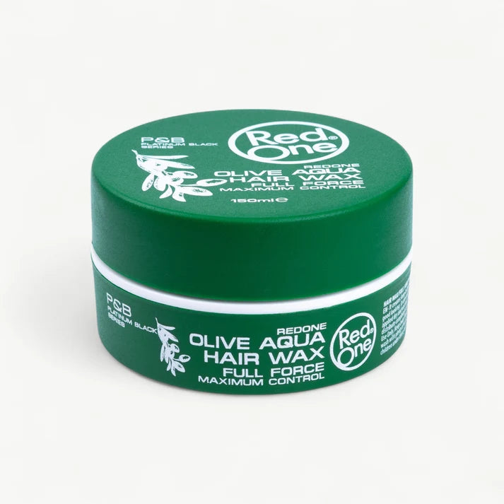 Red One Aqua Hair Wax [Olive] 5 oz