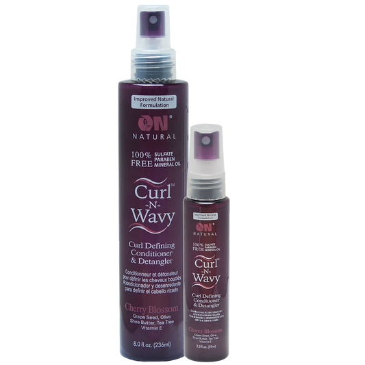 On Natural curl n wavy cherry blossom 2oz