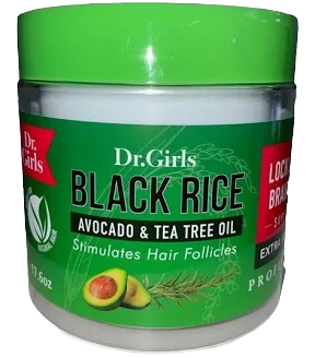 Dr.Girls braid gel black rice/avocado 17.6oz