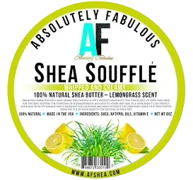 Absolutely fabulous shea souffle lemon 8oz