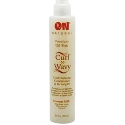 On Natural curl n wavy coconut milk 8oz