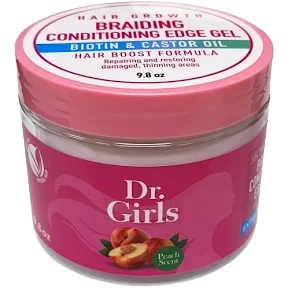 Dr.Girls braid gel honey peach 9.8oz