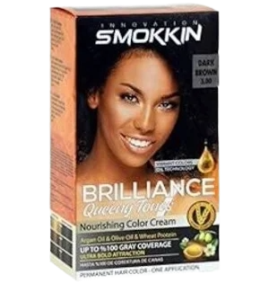 Smokin hair color dark brown